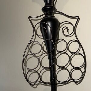 Black Metal scarf Rack